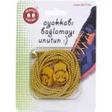 Magic Locks Akıllı Bağcık Yuvarlak- SARI-15A1