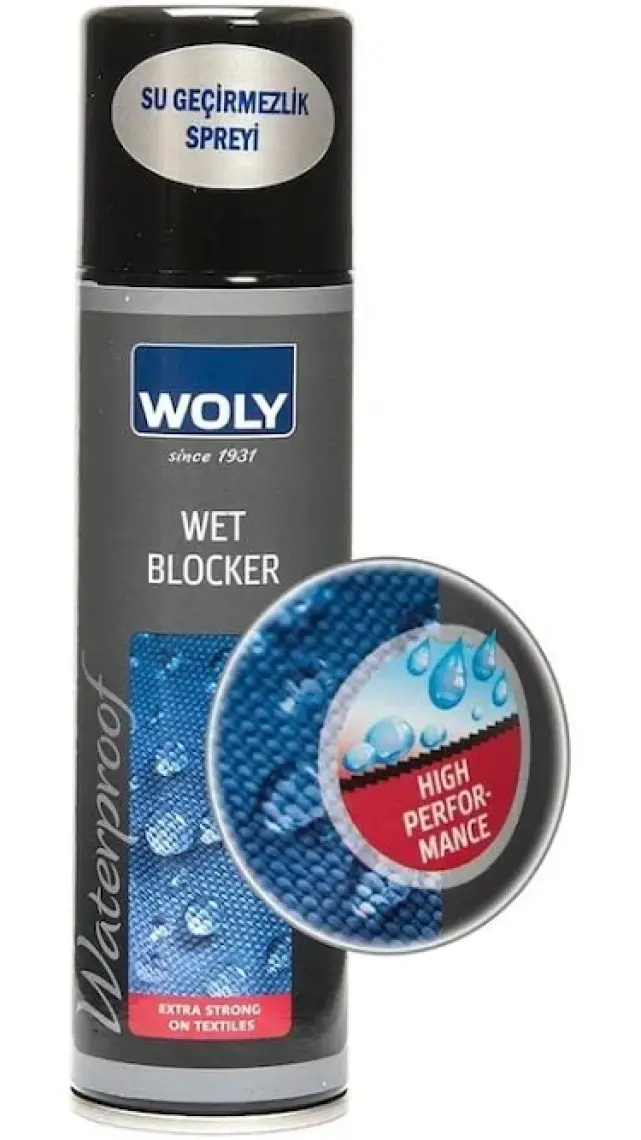 Woly Su Itici Su Geçirmezlik ve Önleyici Sprey Wet Blocker