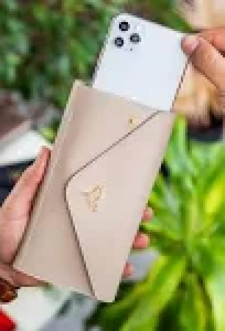Envelope Telefon ve Bozuk Para Bölmeli Zarf Model Kadın Cüzdan