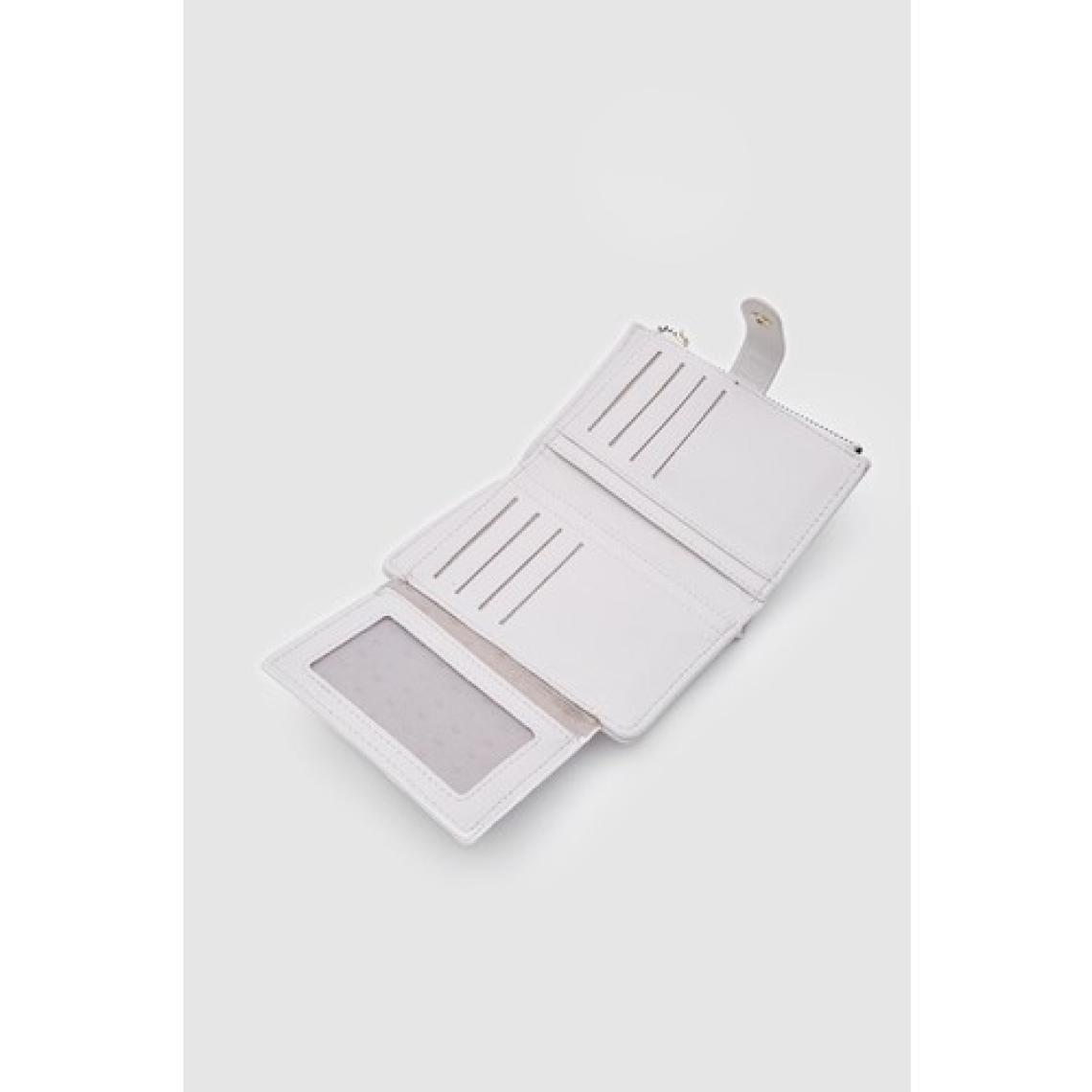 Shule Bags Earl Fermuarlı Krem Cüzdan