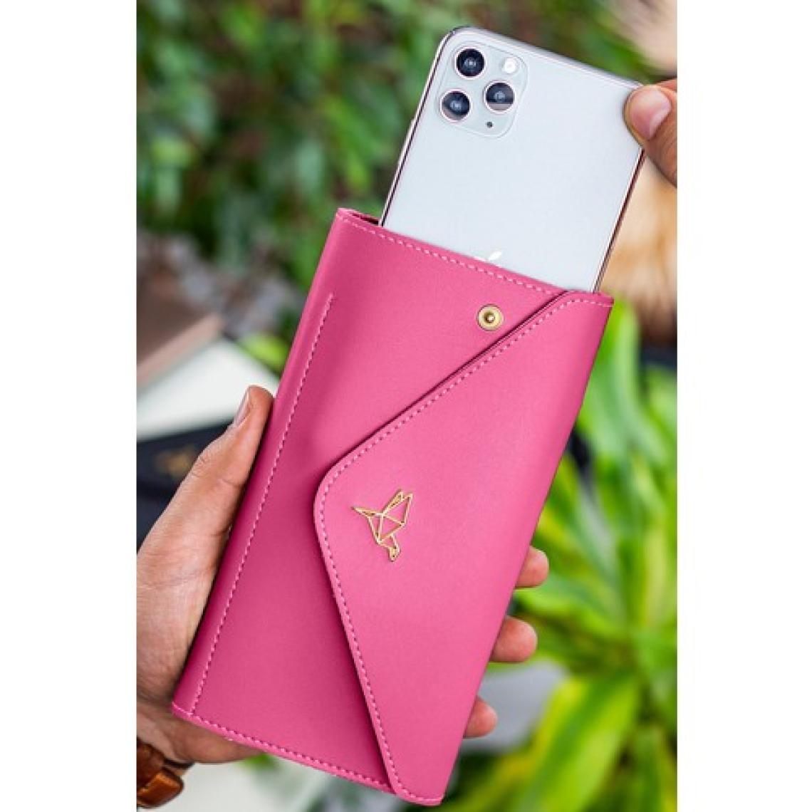 Garbalia Envelope Telefon ve Bozuk Para Bölmeli Zarf Model Kadın Cüzdan