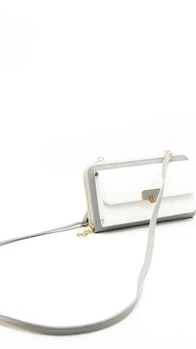 Silver  Polo Kadın Askılı Cüzdan Siyah - Siyah NV921