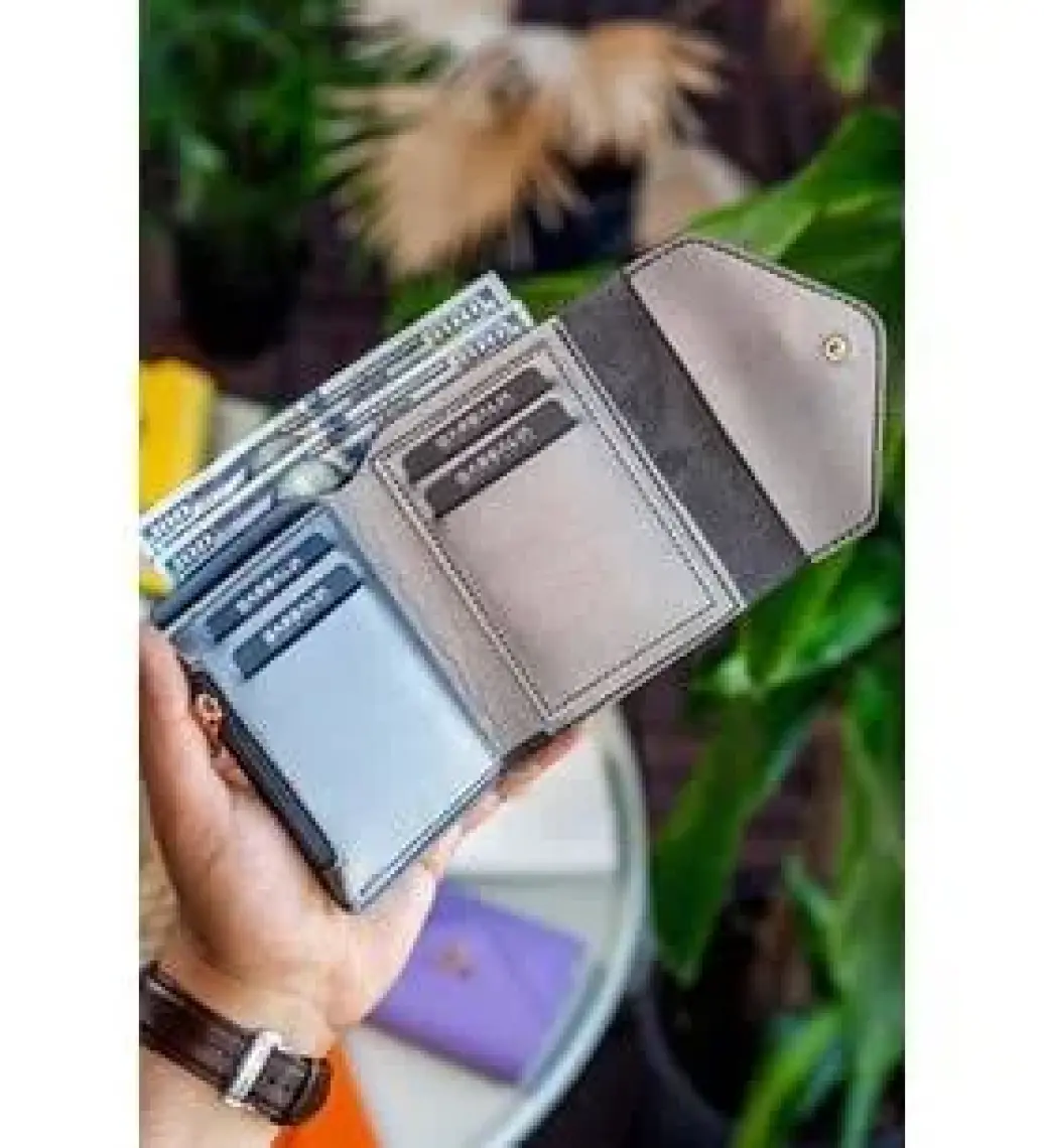 Garbalia Columbia Vegan Deri Bozuk Para Gözlü Bol Kartlıklı Mini Kadın Cüzdanı
