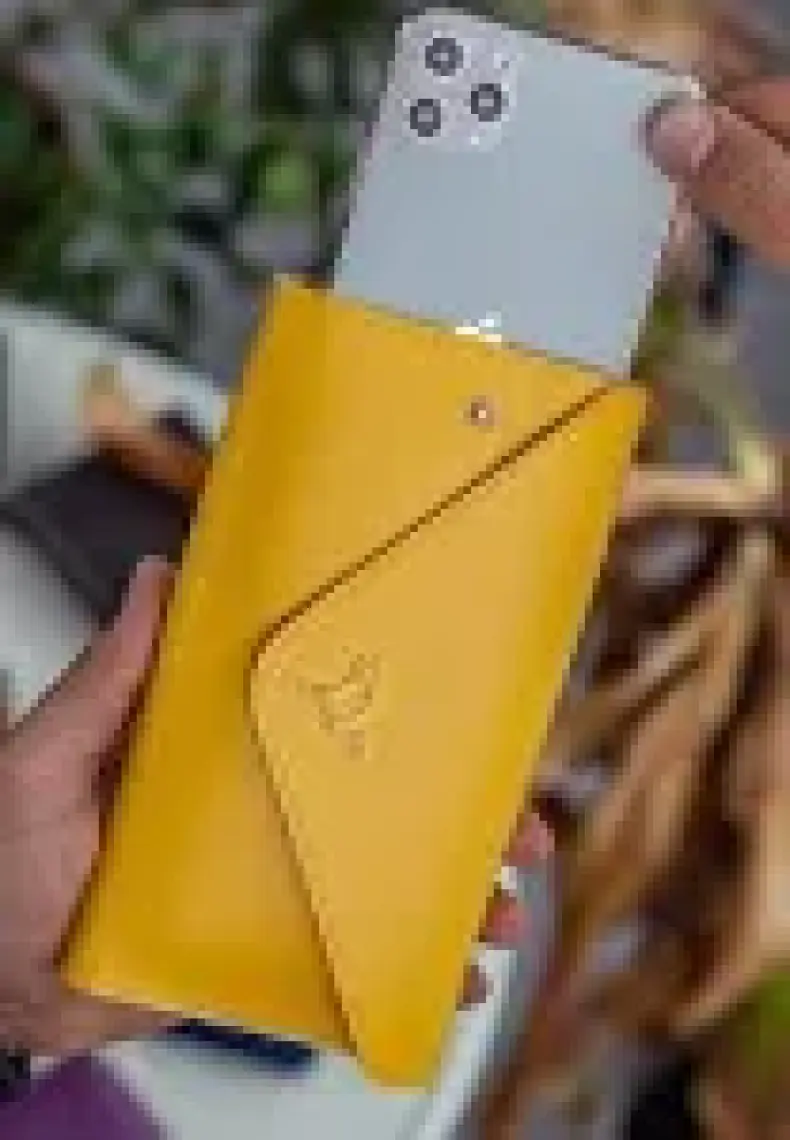 Garbalia Envelope Telefon ve Bozuk Para Bölmeli Zarf Model Kadın Cüzdan