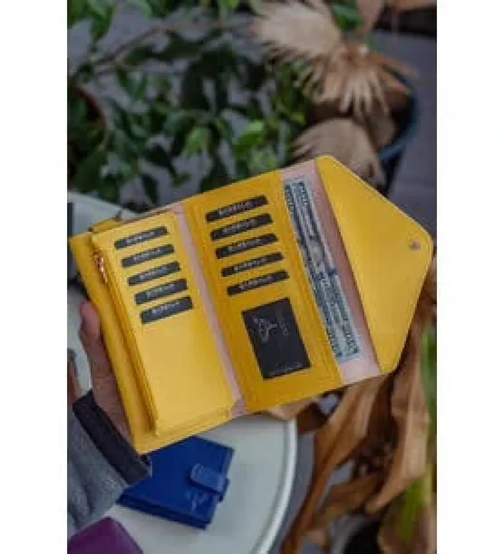 Garbalia Envelope Telefon ve Bozuk Para Bölmeli Zarf Model Kadın Cüzdan
