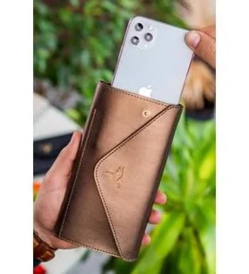 Garbalia Envelope Telefon ve Bozuk Para Bölmeli Zarf Model Kadın Cüzdan