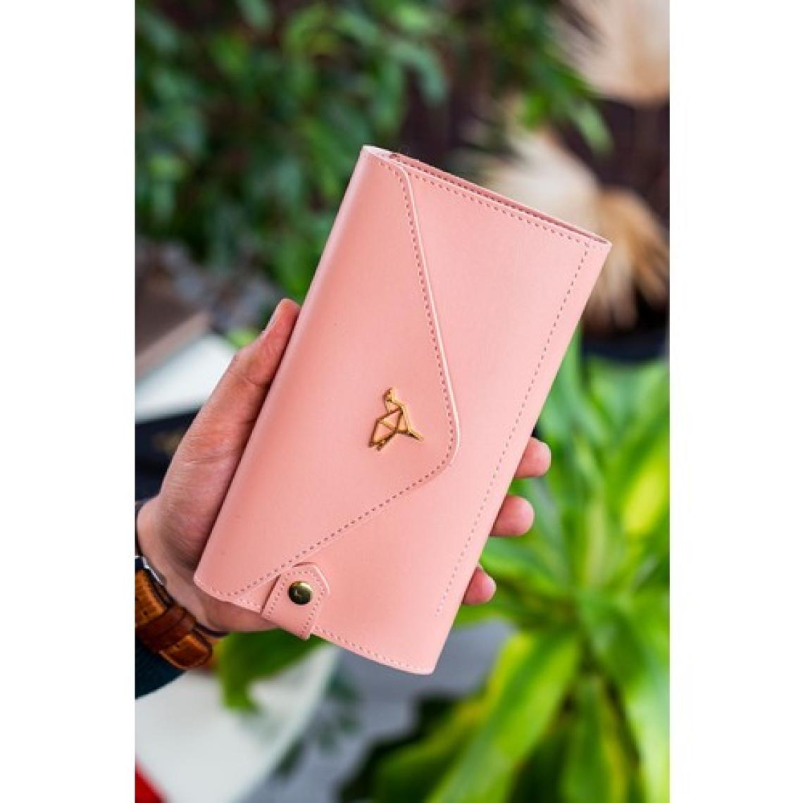Envelope Telefon ve Bozuk Para Bölmeli Zarf Model Kadın Cüzdan