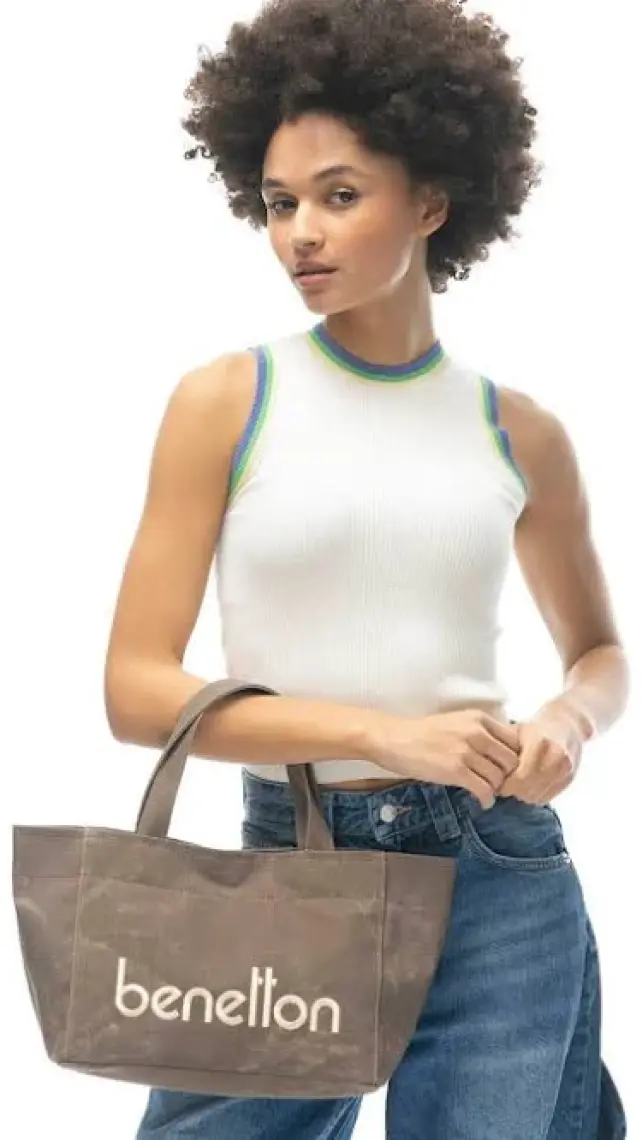 United Colors Of Benetton Benetton Kadın El Çantası Kahve BNT1102