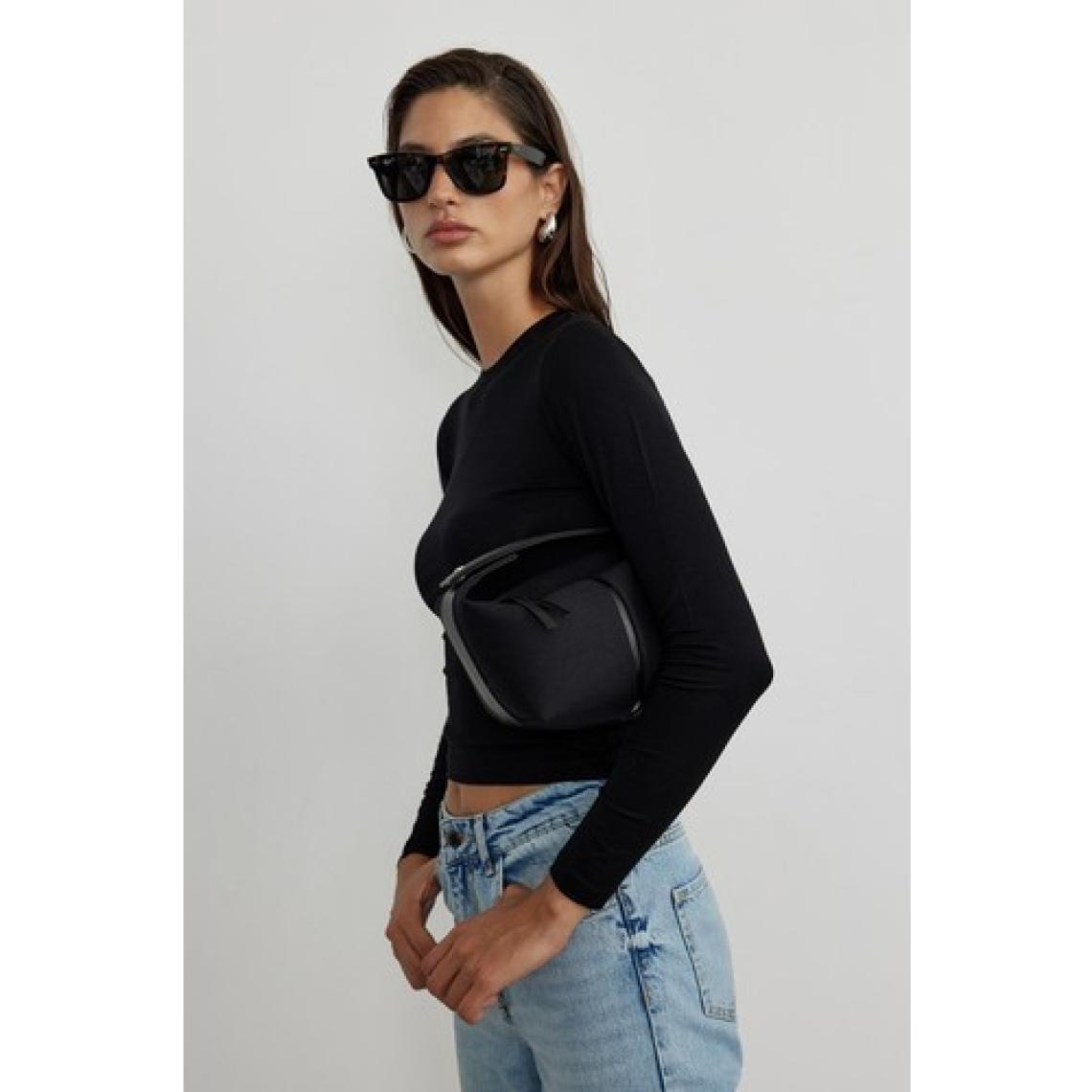 Suud Collection Siyah Archi Mini Bag
