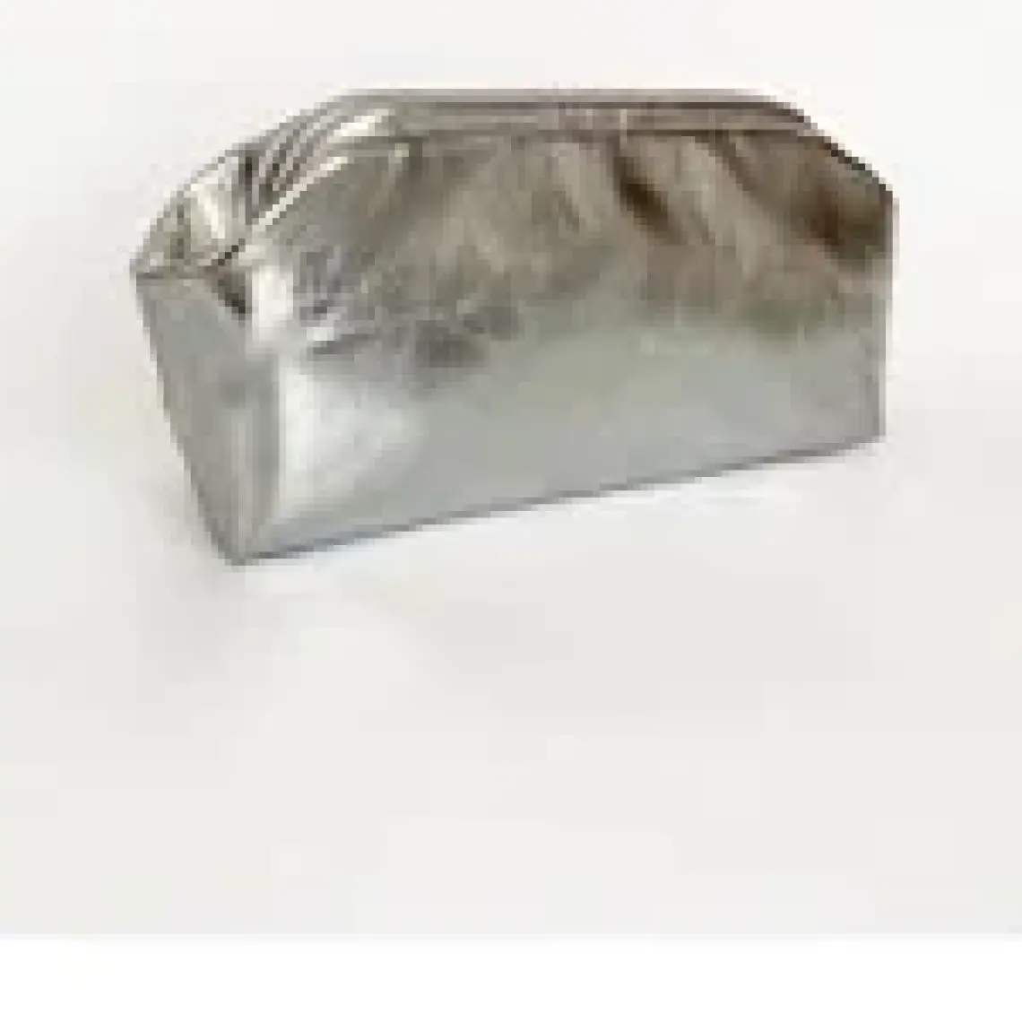 Heybes Kadın Parlak Dokulu Deri Clutch El Çantası