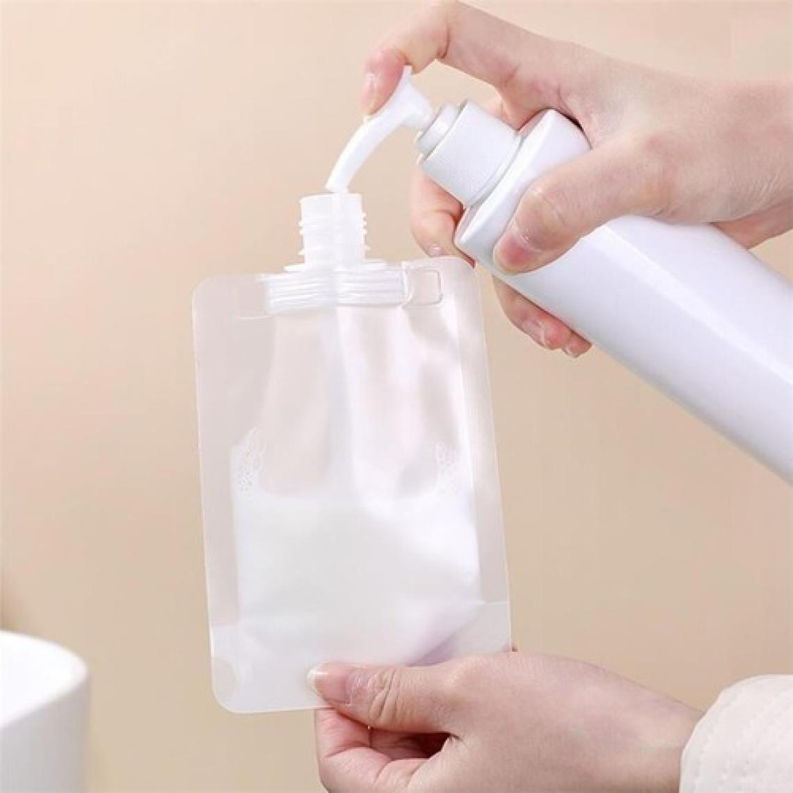 omilife Taşınabilir Sıvı Seyahat Kiti Pratik Sıvı Seyahat Torbası 3 Adet 100 ml