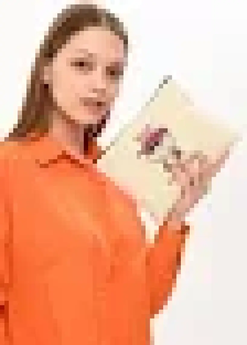 Çınar Bez Çanta Clutch Beybi Baskılı Kanvas Makyaj Çantası