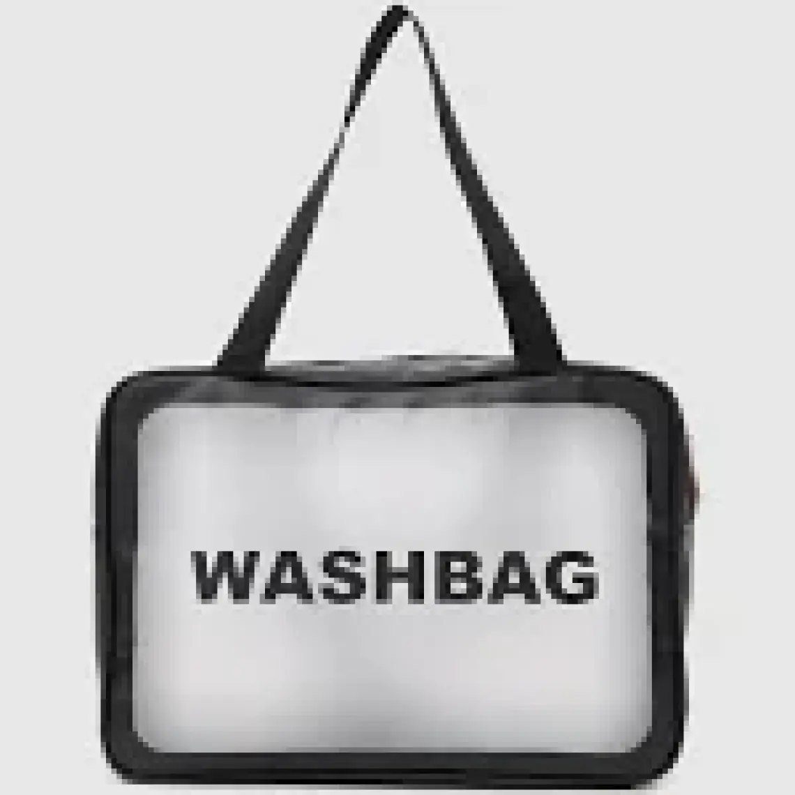 Shule Bags Wash Bag Su Geçirmez 3'lü Kozmetik Çantası Siyah