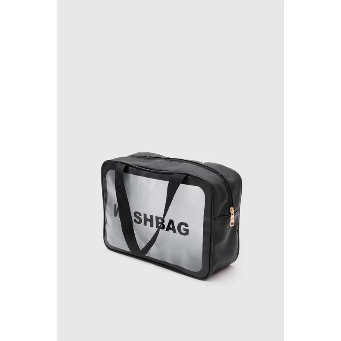 Shule Bags Wash Bag Su Geçirmez 3'lü Kozmetik Çantası Siyah