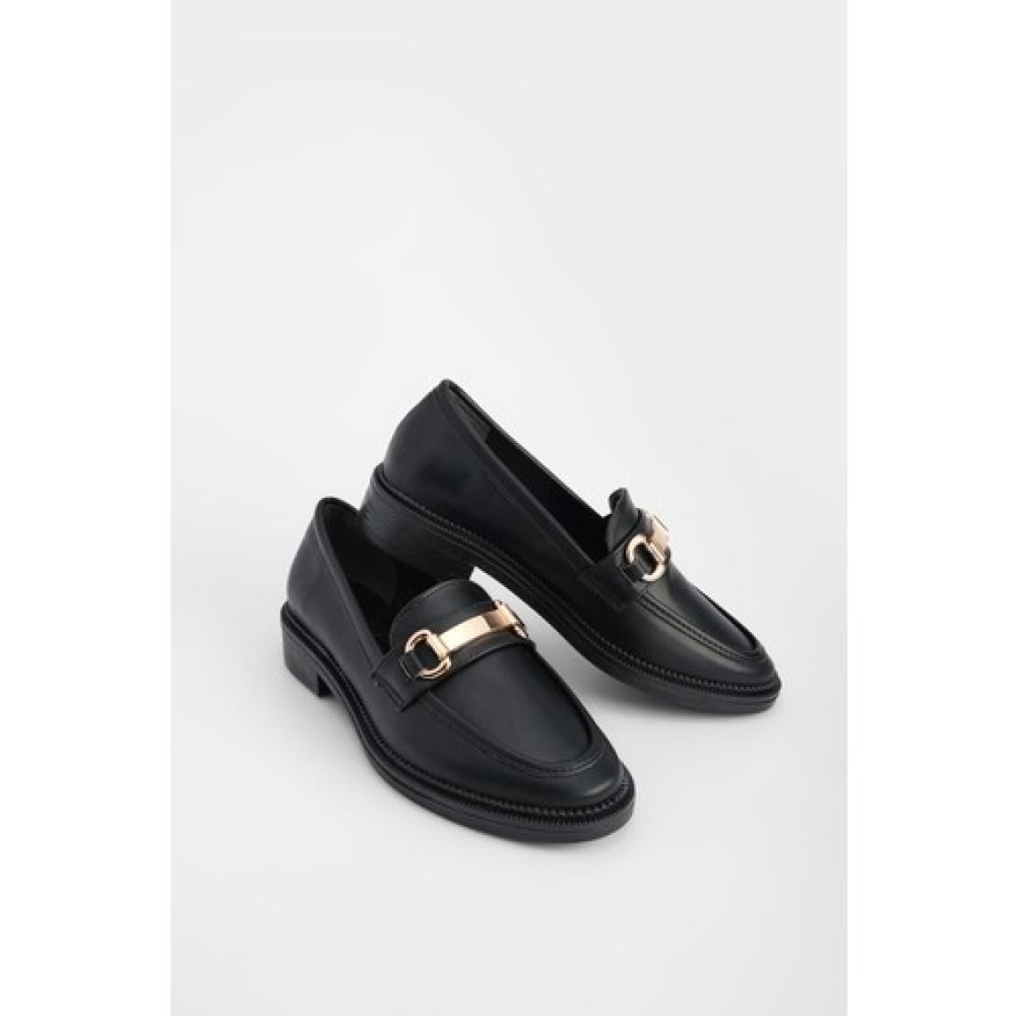 Marjin Kadın Loafer Makosen Casual Tokalı Günlük Ayakkabı Tonyas