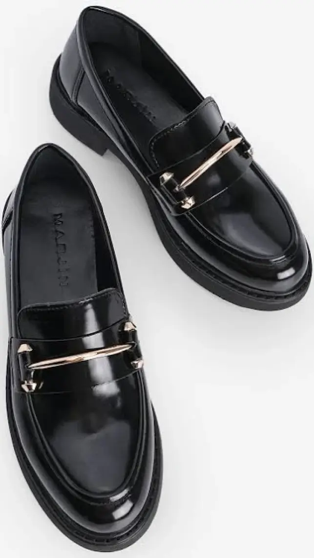Marjin Kadın Loafer Makosen Casual Tokalı Günlük Ayakkabı Forye