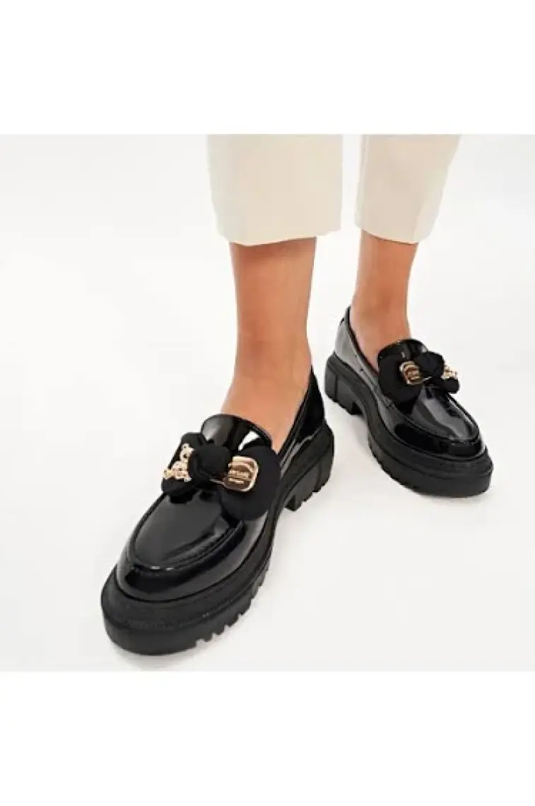 Yaya By Hotiç Siyah Kadın Loafer
