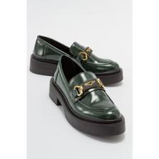 Luvi Unte Yeşil Açma Kadın Loafer