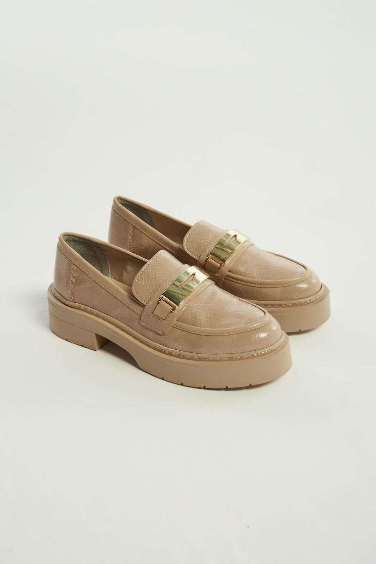 Kadın Vegan Loafer Ayakkabı 817 1981 Bn Ayk Y23