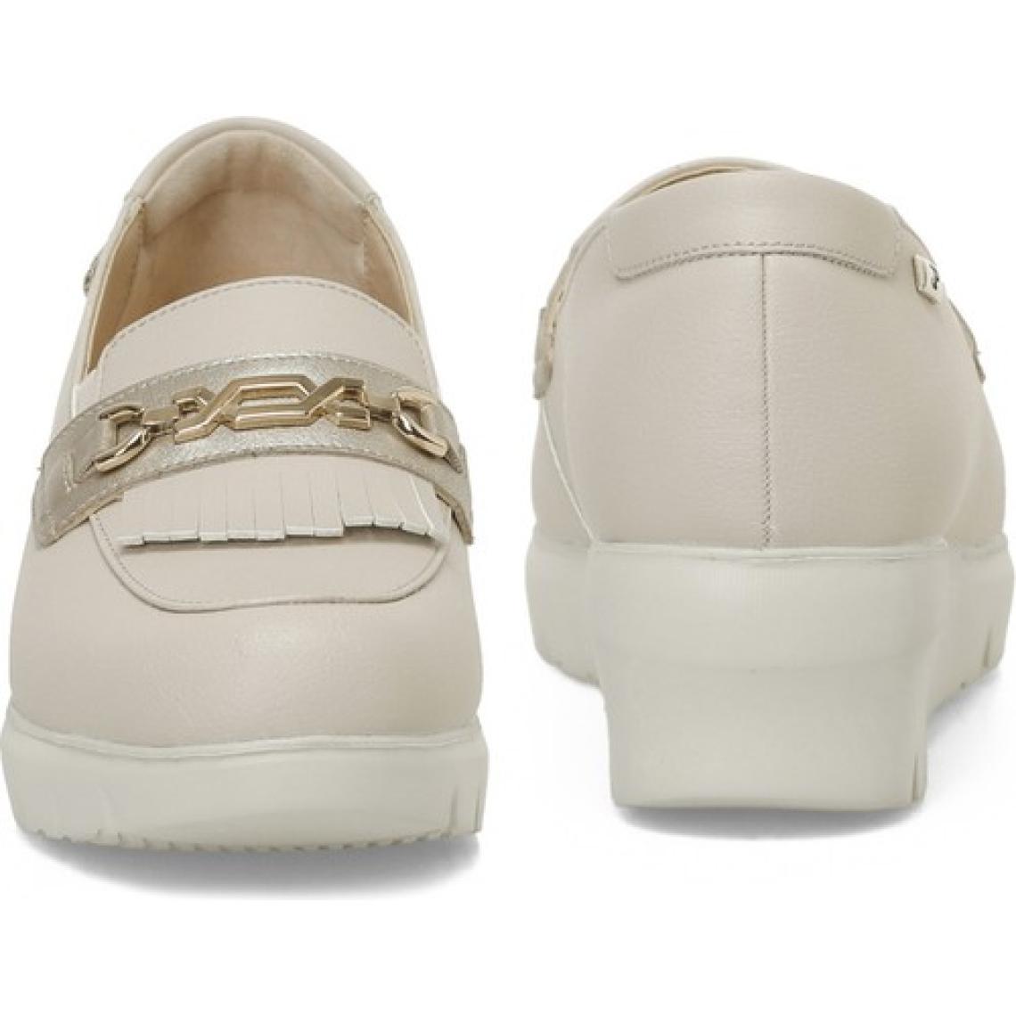 Polaris 166010.Z5FX Bej Kadın Loafer