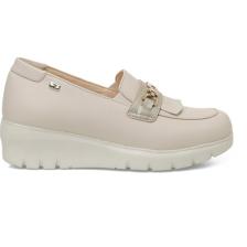 Polaris 166010.Z5FX Bej Kadın Loafer