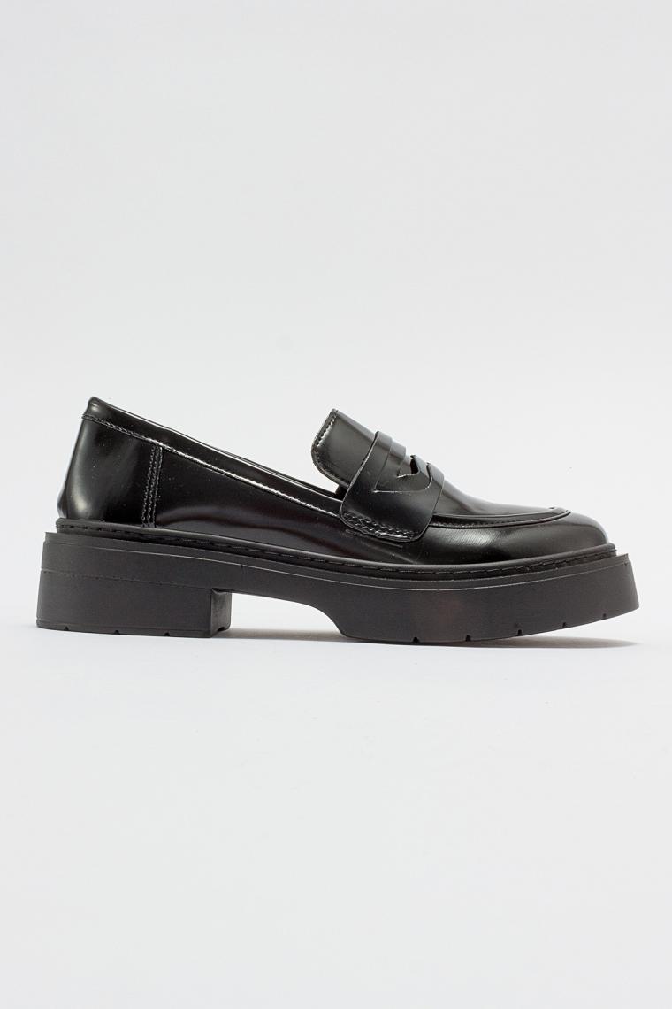 Luvi Nonte Siyah Açma Kadın Loafer