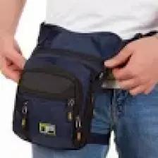 Newishpolo Newish Polo Kurye Bel Bacak Çantası Lacivert