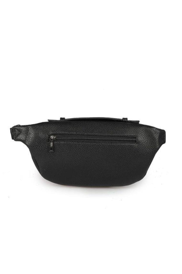Unisex Siyah Bel Çantası Plevr9502