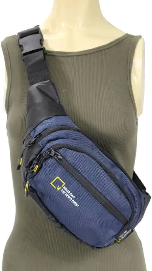 Mega Bag M 1026 Mega Bag Bel Çantası, Çapraz Göğüs Çanta