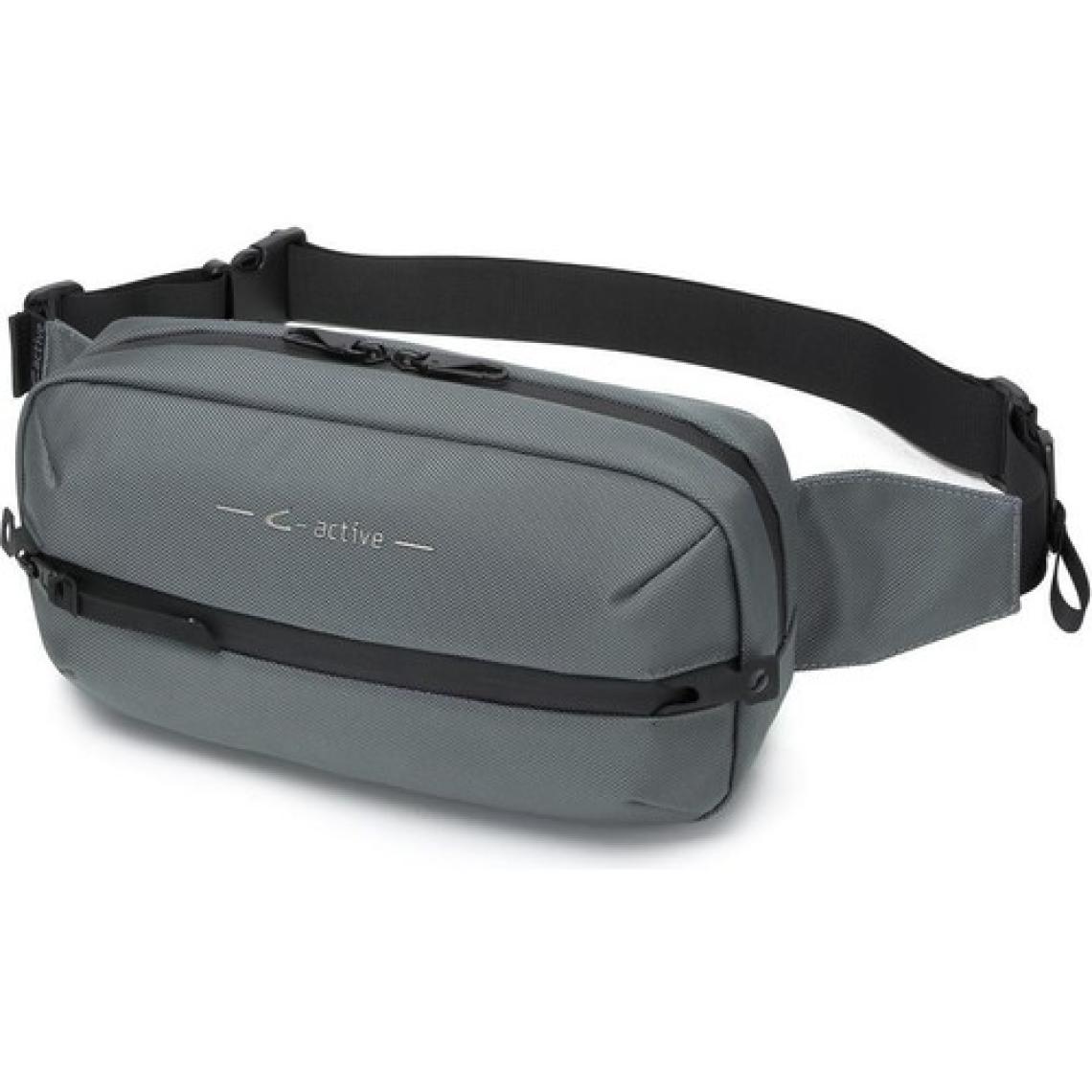 C-Active Erkek Bodybag Bel Çantası Orta Boy Oxford Kumaş 8676