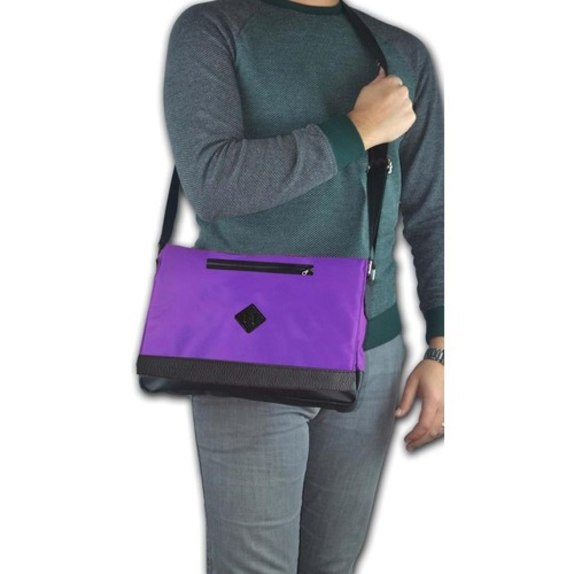 Bagorama Four  13 Postacı Tablet Çapraz Askılı Omuz Çantası - Lila