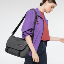 Eastpak Jr Black Denim Omuz Çantası Siyah EK07777H