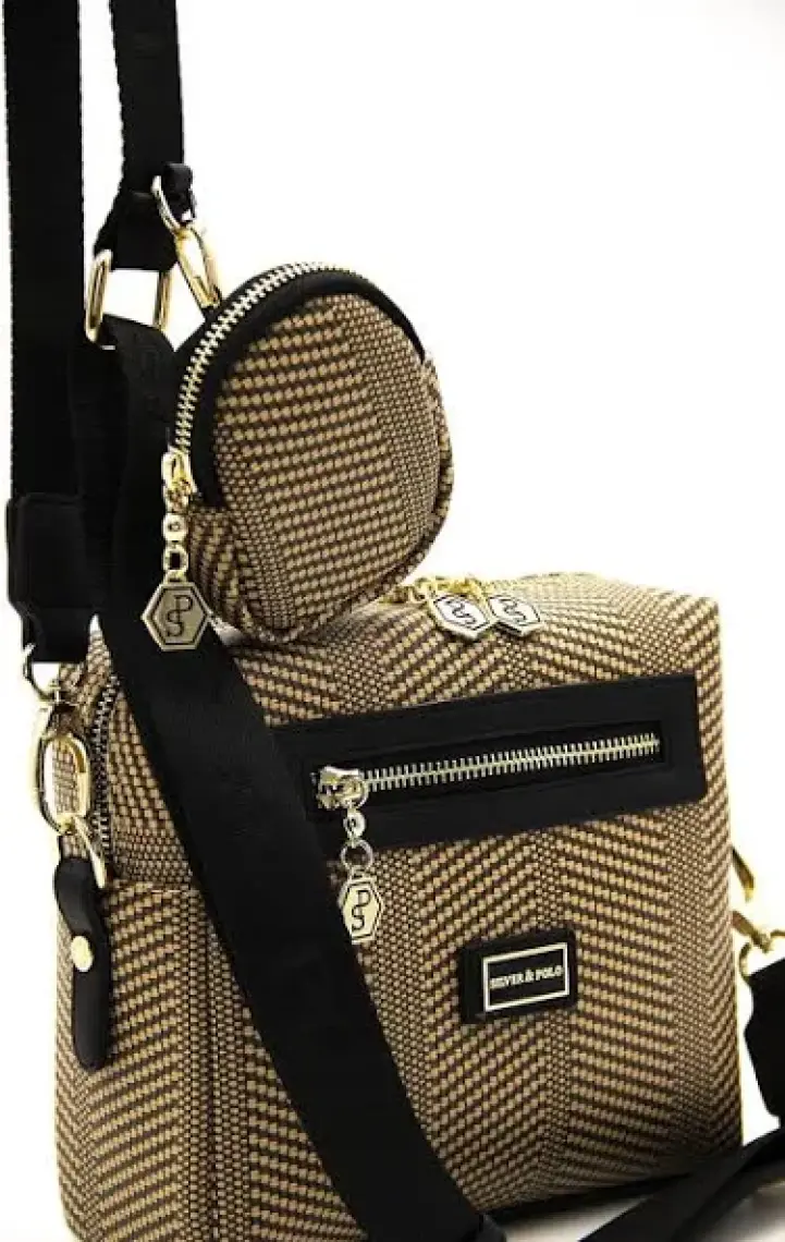 Silver Polo Silver  Polo Kadın Çapraz Çanta Siyah - Siyah NV1078