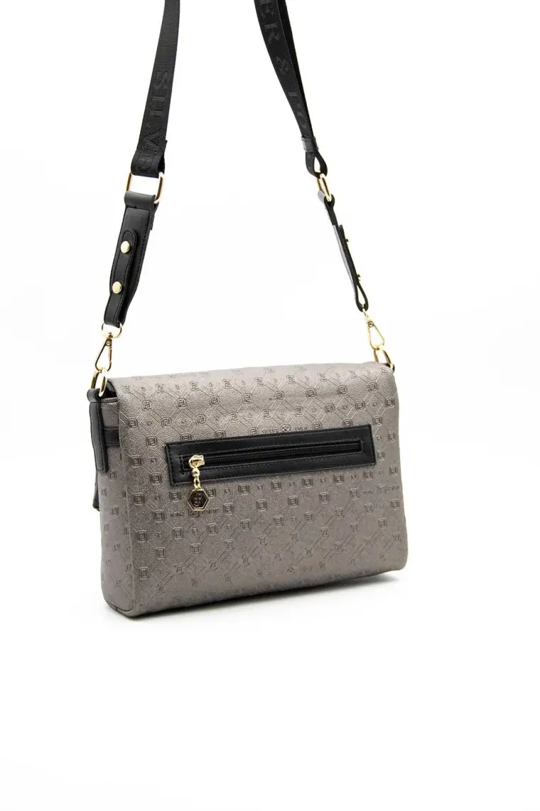 Silver & Polo Siyah - Siyah SP963 Kadın Çapraz Çanta