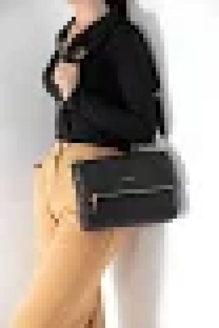 Silver & Polo Siyah - Siyah SP963 Kadın Çapraz Çanta