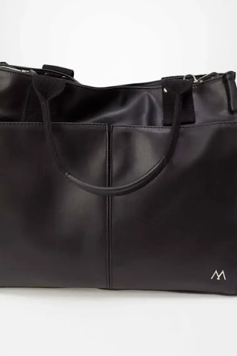 Manuka Deri Everyday Bag Siyah