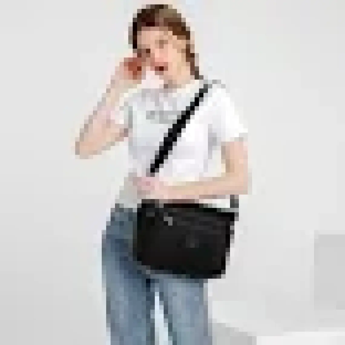 Smart Bags SMBYB1238-0001 Siyah Kadın Çapraz Çanta