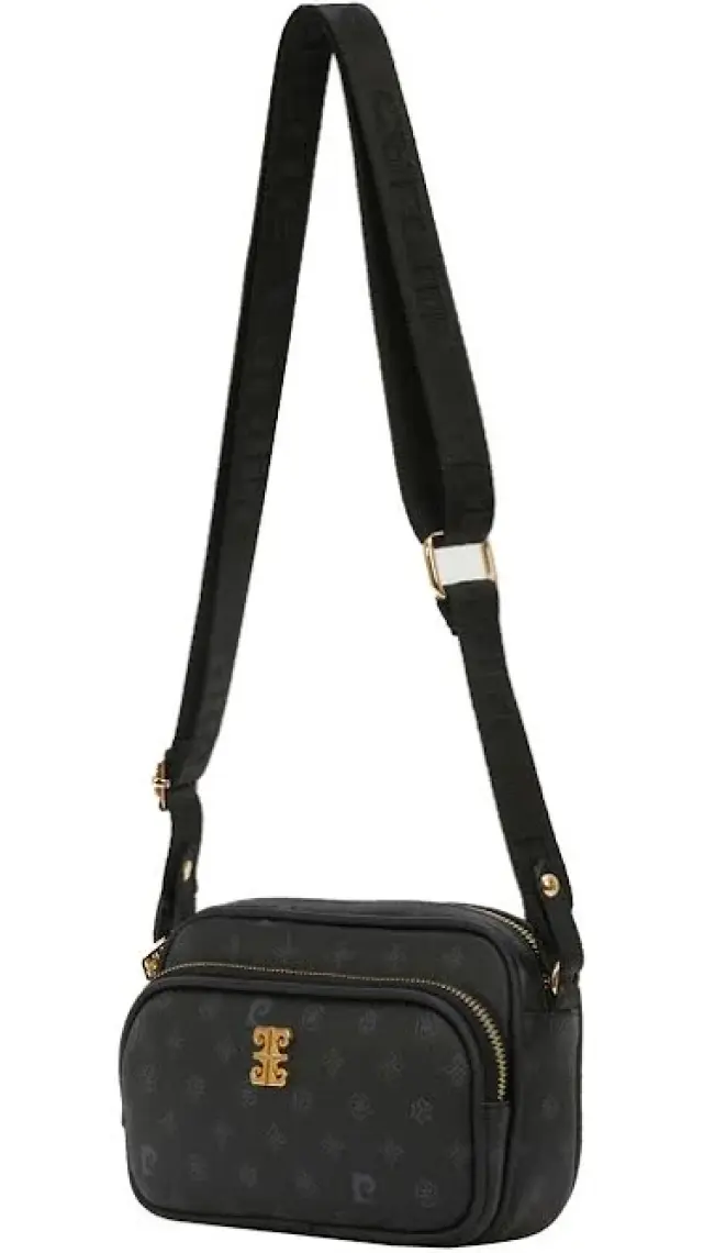 Pierre Cardin Kadın Siyah Monogram  Çapraz  Çanta 05PO22K1587-MN S