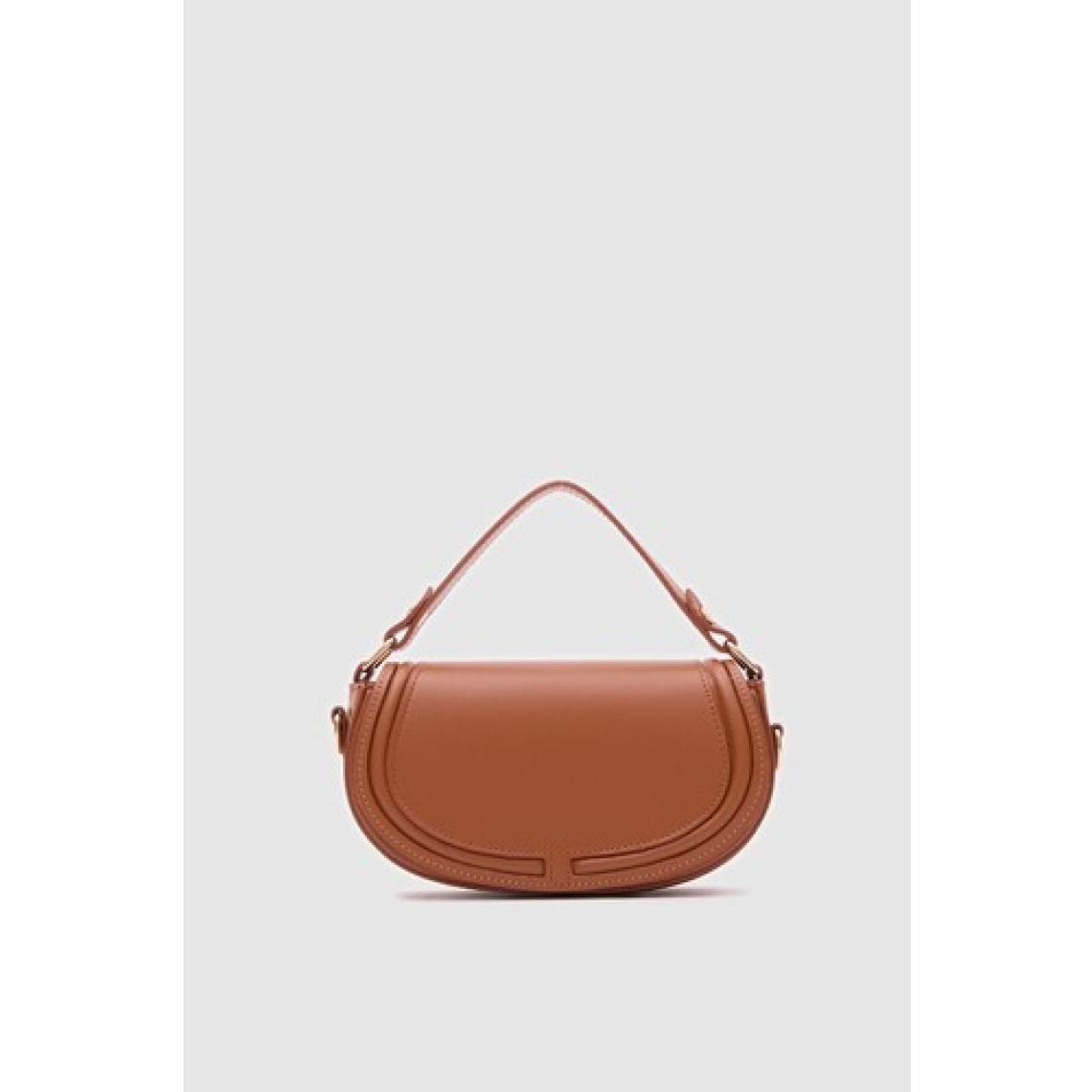 Shule Bags Blu Kapaklı Taba Çapraz Çanta