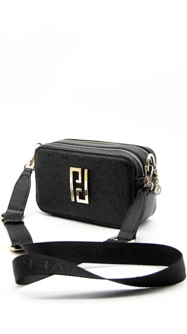 Silver Polo Silver  Polo Kadın Çapraz Çanta Siyah - S.nut NV1078