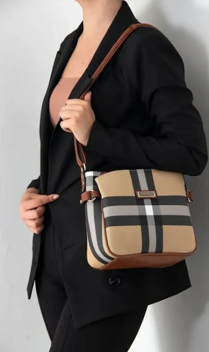 Silver Polo Kadın Çapraz Çanta Beyaz - Laci SP884 Silver & Polo