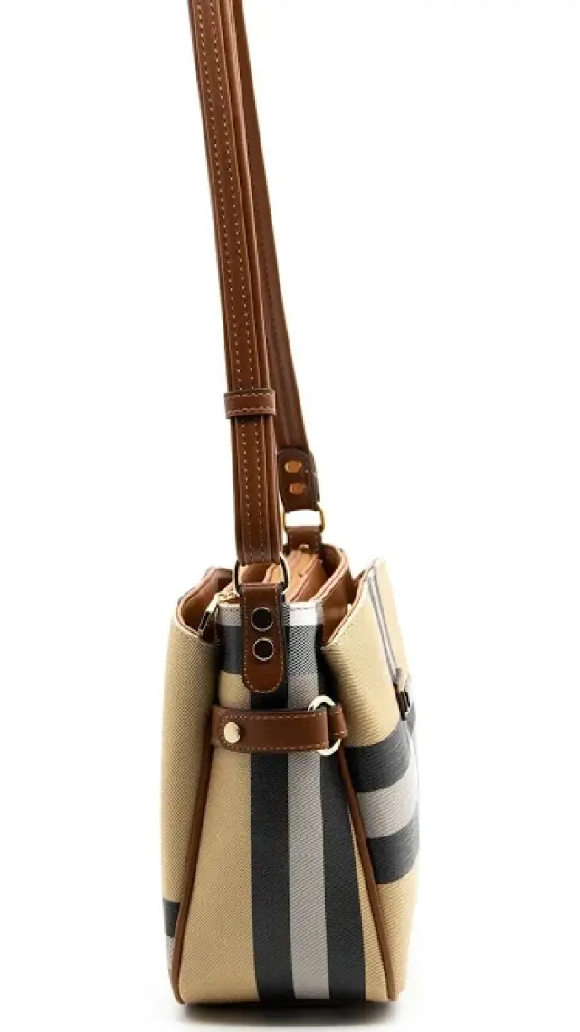 Silver Polo Kadın Çapraz Çanta Beyaz - Laci SP884 Silver & Polo