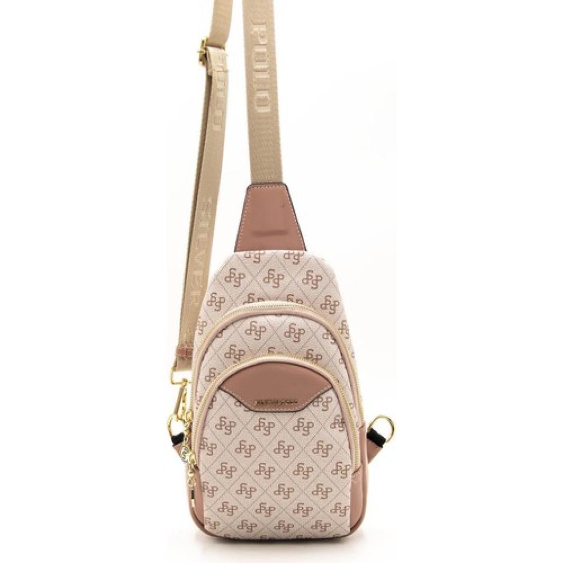 Silver Polo Kadın Bel Çantası Pembe - Somon SP959