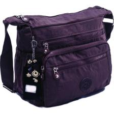 Baginn Klinkır Kadın Postacı Çanta Çok Cepli Çapraz Askılı Yağmura Dayanıklı Kumaş
