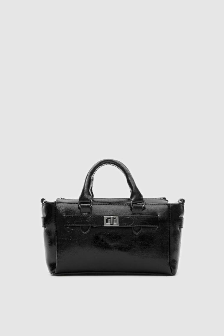 Shule Bags Buch Siyah Mini Çapraz Çanta