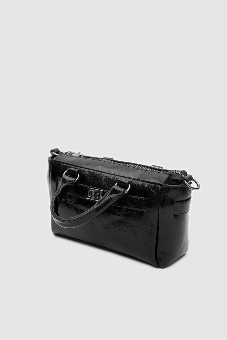 Shule Bags Buch Siyah Mini Çapraz Çanta