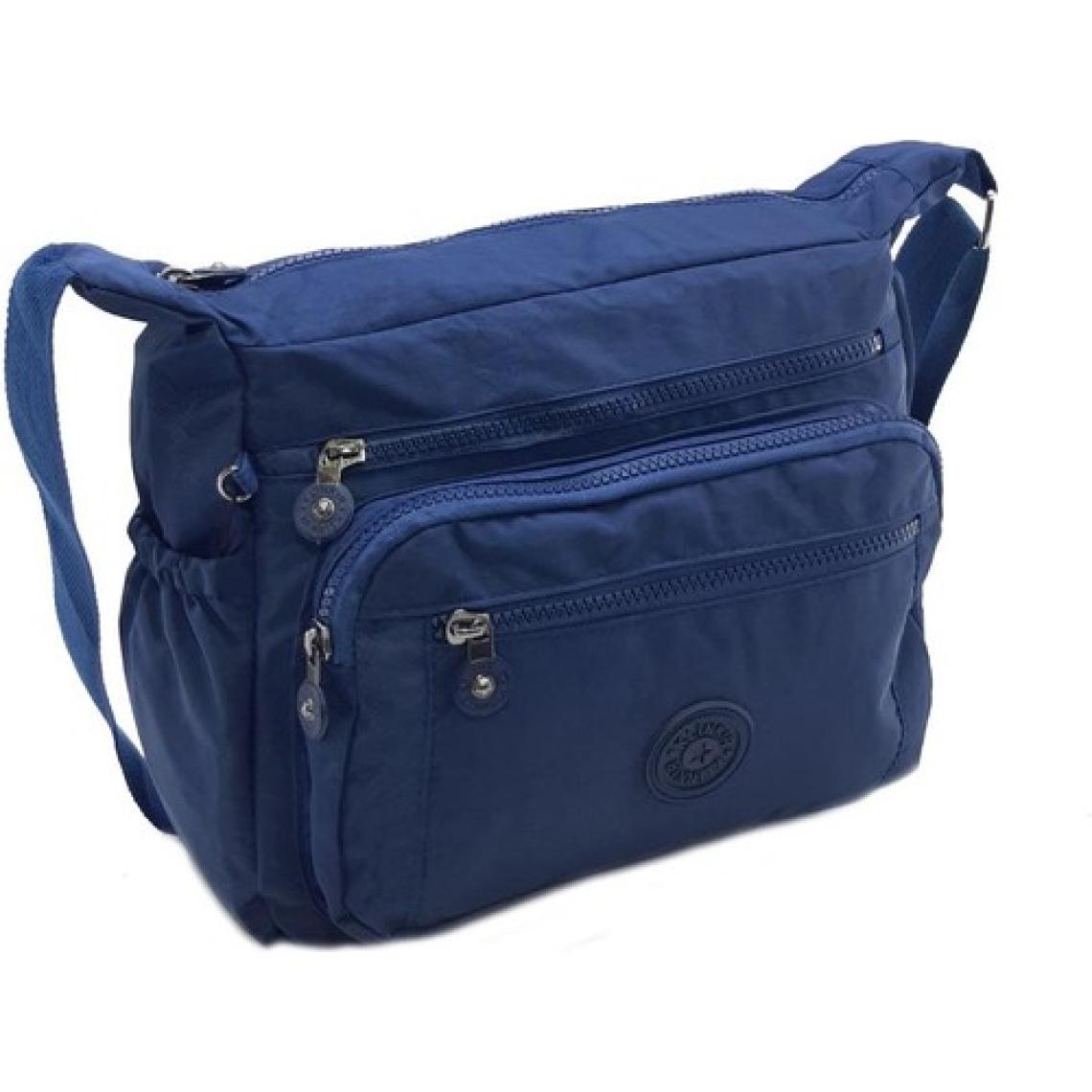 Baginn Klinkır Kadın Postacı Çanta Çok Cepli Çapraz Askılı Yağmura Dayanıklı Kumaş