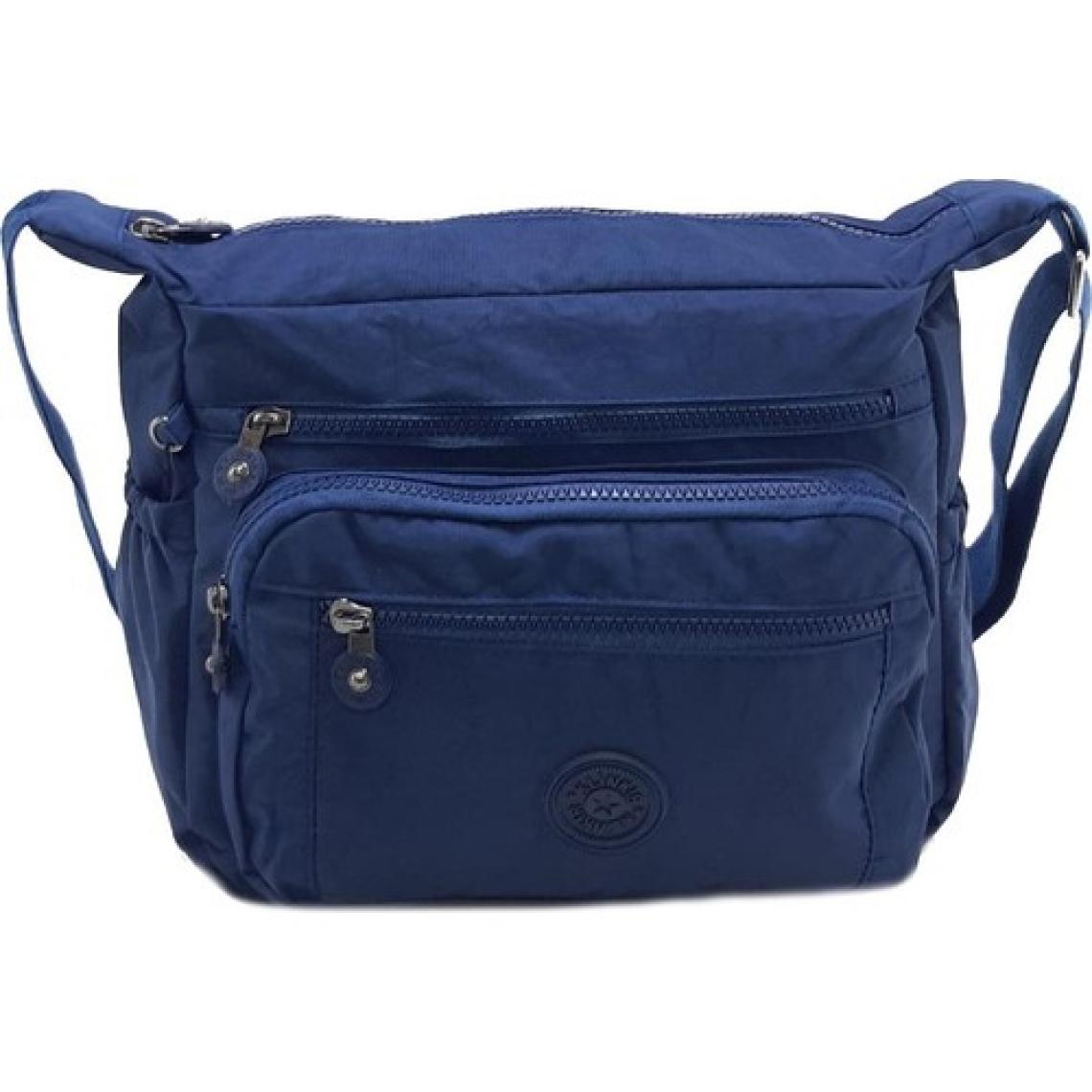 Baginn Klinkır Kadın Postacı Çanta Çok Cepli Çapraz Askılı Yağmura Dayanıklı Kumaş