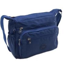 Baginn Klinkır Kadın Postacı Çanta Çok Cepli Çapraz Askılı Yağmura Dayanıklı Kumaş