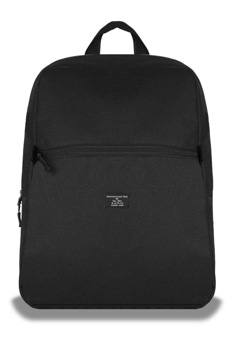 D'vers Unisex Siyah Sırt ve Laptop Çantası